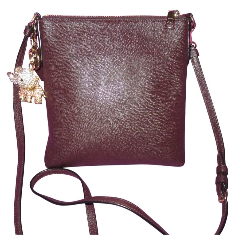 Coach 2017 Kitt Messenger Crossbody Crossgrain Leather Pochette Messenger bag - Picture 2 of 8